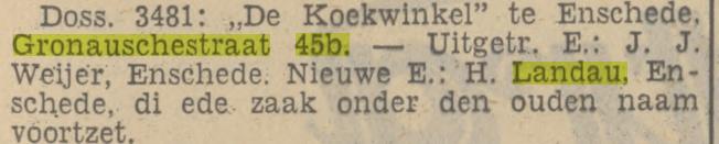 Gronausestraat 45b H. Landau krantenbericht Tubantia 9-10-1937.jpg