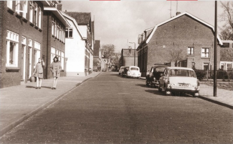 Hessenweg woningen, gezien vanaf Boulevard-1945. foto 1967.jpg
