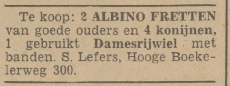 Hoge Boekelerweg 300 S. Lefers advertentie Tubantia 17-12-1941.jpg