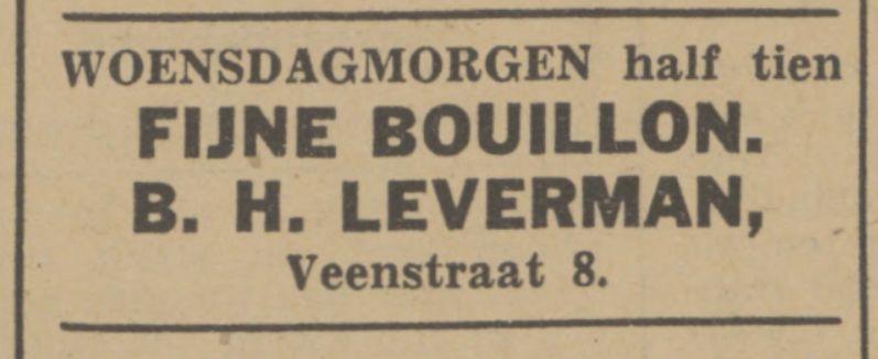 Veenstraat 8 B.H. Leverman slagerij advertentie Tubanta 24-3-1942.jpg