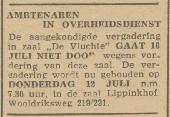 Wooldriksweg 219-221 zaal Lippinkhof advertentie De Waarheid 7-7-1945.jpg