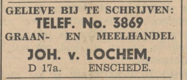 Joh. v. Lochem Graan- en meelhandel advertentie Tubantia 19-2-1936.jpg