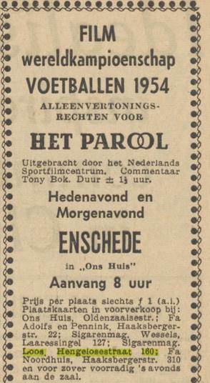 Hengelosestraat 160 sigarenmagazij A. Loos advertentie Het Parool 7-9-1954.jpg