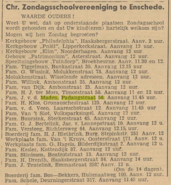Padangstraat 56 J. v.d. Maden advertentie Trouw 21-7-1945.jpg