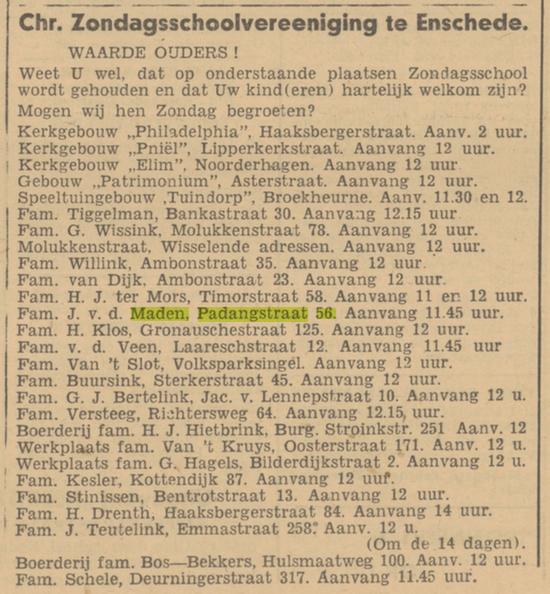 Padangstraat 56 J. v.d. Maden advertentie Trouw 21-7-1945.jpg