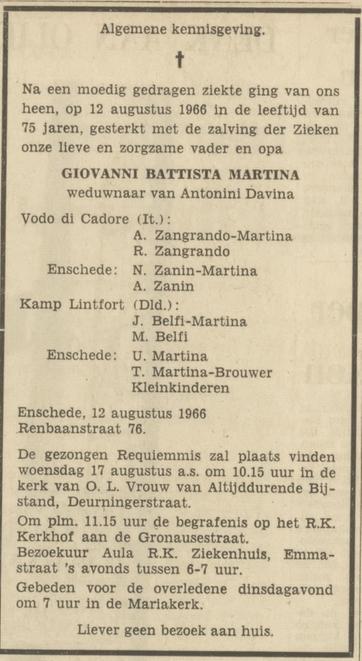 Renbaanstraat 76 G.B. Martina overlijdensadvertentie Tubantia 13-8-1966.jpg