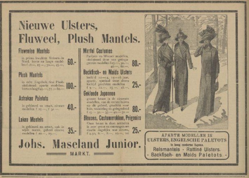 Markt 7 Johs. Maseland advertentie Tubantia 26-10-1912.jpg