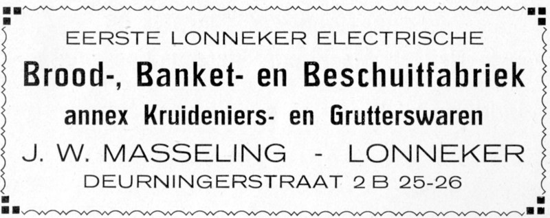Deurningerstraat 226 J.W. Masseling brood- en banketfabriek advertentie 1925.jpg