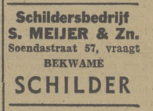 Soendastraat 57 S. Meijer & Zn. advertentie Tubantia 27-4-1948.jpg