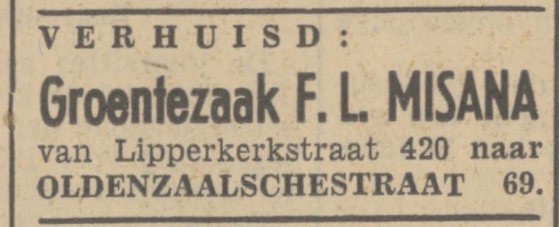 Oldenzaalsestraat 35 groentezaak F.L. Misana advertentie Tubantia 16-10-1937.jpg