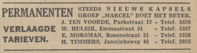 Rozenstraat 31 E. Morsman advertentie Tubantia 30-9-1939.jpg