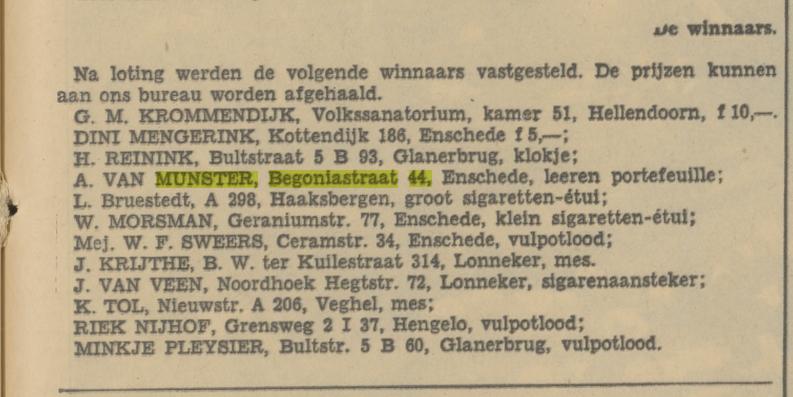 Begoniastraat 44 A. Van Munster advertentie Tubantia 27+2+1932.jpg