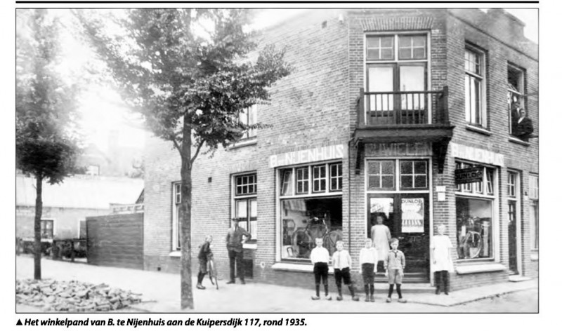 Kuipersdijk 117 winkelpand B. te Nijenhuis ca 1935.jpg