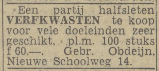 Nieuwe Schoolweg 14 Gebr. Obdeijn advertentie Twentsch nieuwsblad 10-9-1943.jpg