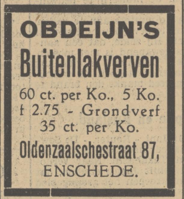Oldenzaalsestraat 87 Obdeijn advertentie Tubantia 19-6-1935.jpg