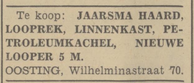 Wilhelminastraat 70 Oosting advertentie Tubantia 22-10-1938.jpg
