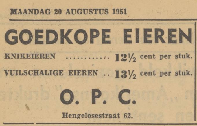 Hengelosestraat 62 O.P.C. advertyentie Tubantia 20-8-1951.jpg