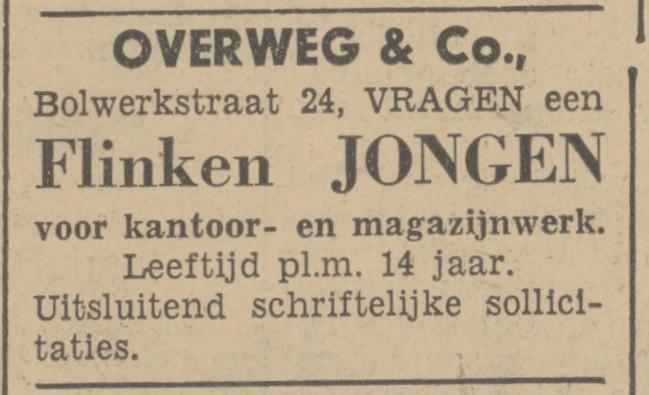 Bolwerkstraat 24 Overweg & Co. advertentie Tubantia 2-1-1937.jpg