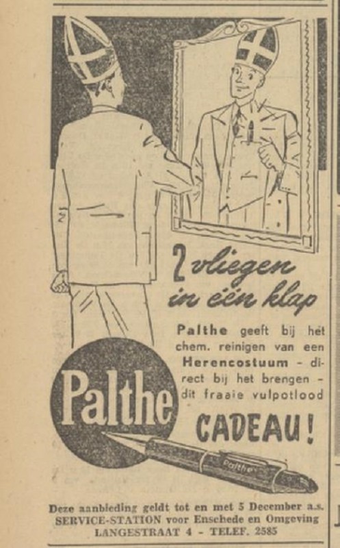 Langestraat 4 Palthe advertentie Tubantia 1-12-1950.jpg