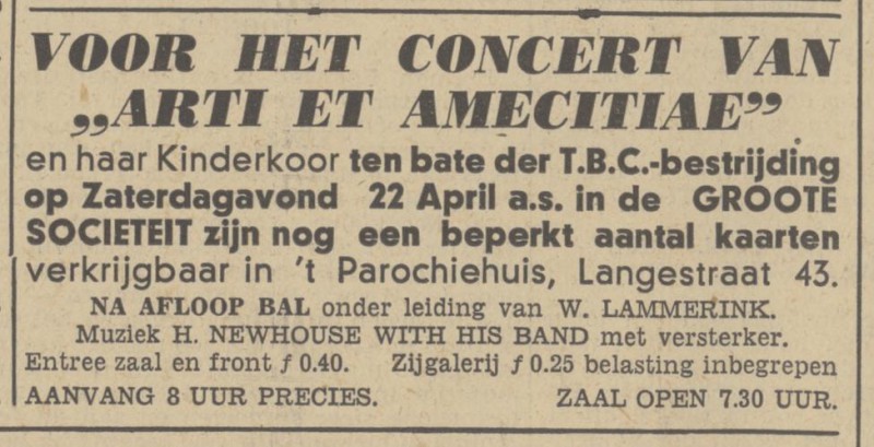 Langestraat 43 Parochiehuis advertentie Tubantia 19-4-1939.jpg