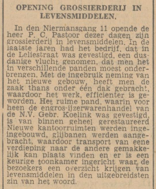Niermansgang 11 P.C. Pastoor krantenbericht Tubantia 5-6-1947.jpg