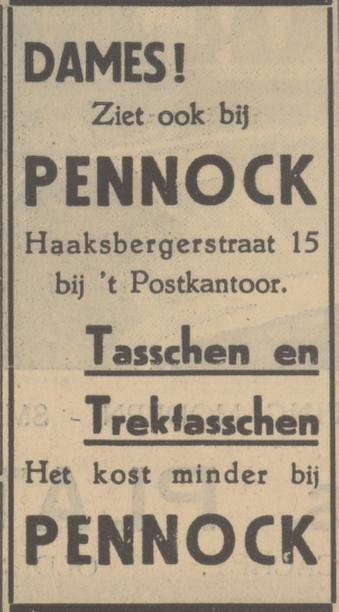 Haaksbergerstraat 15 Pennock advertentie Tubantia 21-3-1934.jpg
