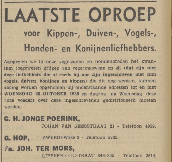Johan van Reesstraat 21 G.H. Jonge Poerink advertentie Tubantia 25-10-1939.jpg