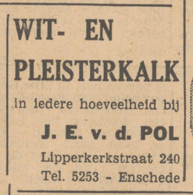 Lipperkerkstraat 240 J.E. v.d. Pol advertentie Tubantia 10-7-1948.jpg