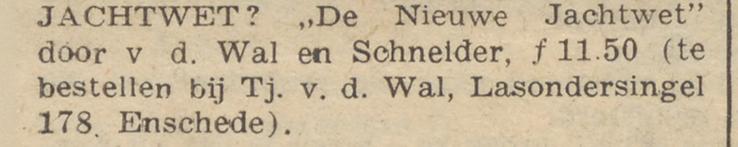 Lasondersingel 178 Tj. v.d. Wal advertentie Het Parool 16-2-1957.jpg