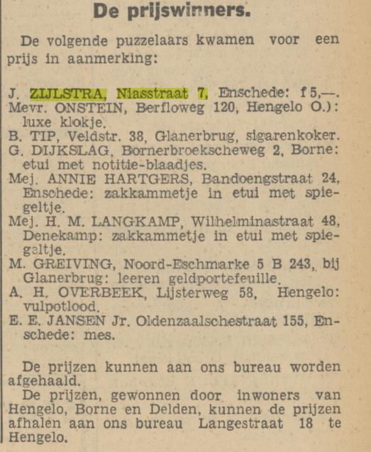 Niasstraat 7 J. Zijlstra krantenbericht Tubantia 12-12-1936.jpg