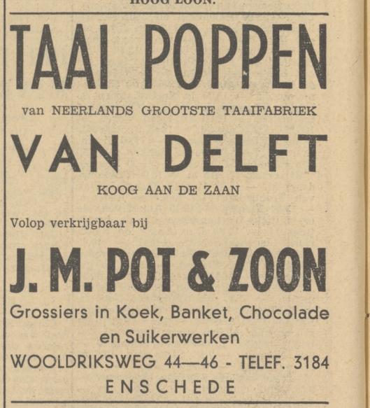 Wooldriksweg 44-46 J.M. Pot advertentie Tubantia 25-11-1948.jpg