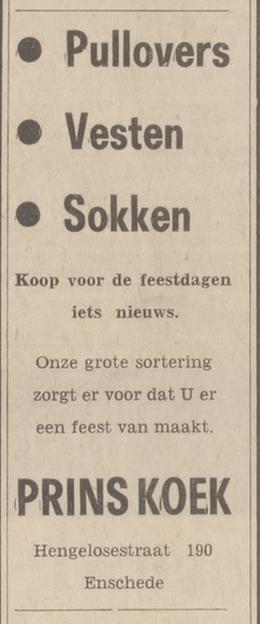 Hengelosestraat 190 Prins Koek advertentie Tubantia 19-12-1966.jpg