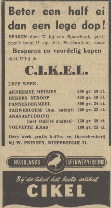 Kuipersdijk 71 W. Prinsen advertentie Tubantia 14-2-1951.jpg