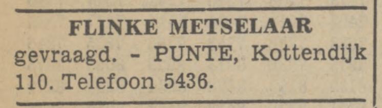 Kottendijk 110 Punte advertentie Tubantia 26-3-1941.jpg