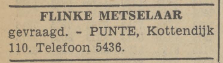Kottendijk 110 Punte advertentie Tubantia 26-3-1941.jpg