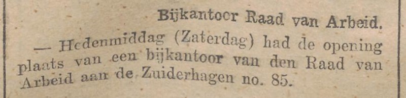 Zuiderhagen 85 bijkantoor Raad van Arbeid krantenbericht Overijsselsch dagblad 27-9-1930.jpg