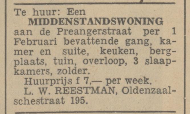 Oldenzaalsestraat 195 L.W. Reestman advertentie Tubantia 30-12-1936.jpg