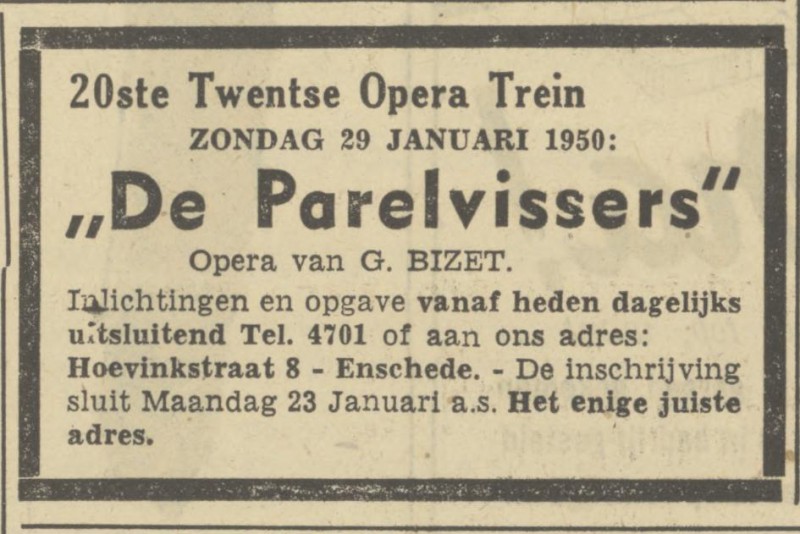 Hoevinkstraat 8 advertentie Tubantia 14-1-1950.jpg