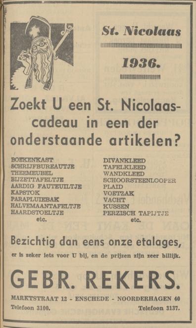 Noorderhagen 40 Gebr. Rekers advertentie Tubantia 25-11-1936.jpg
