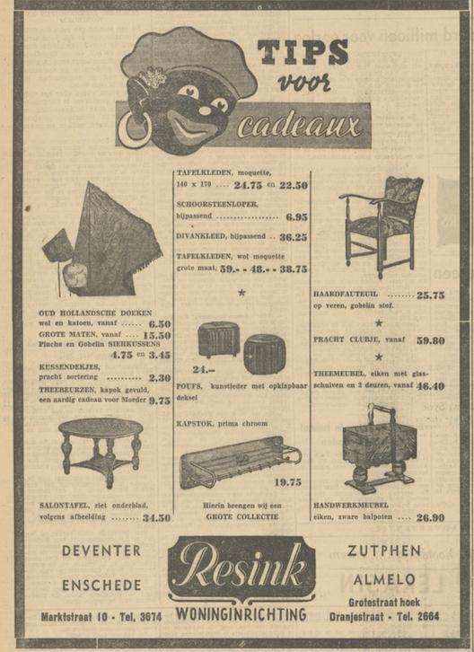 Marktstraat 10 Resink Woninginrichting advertentie Tubantia 23-11-1951.jpg