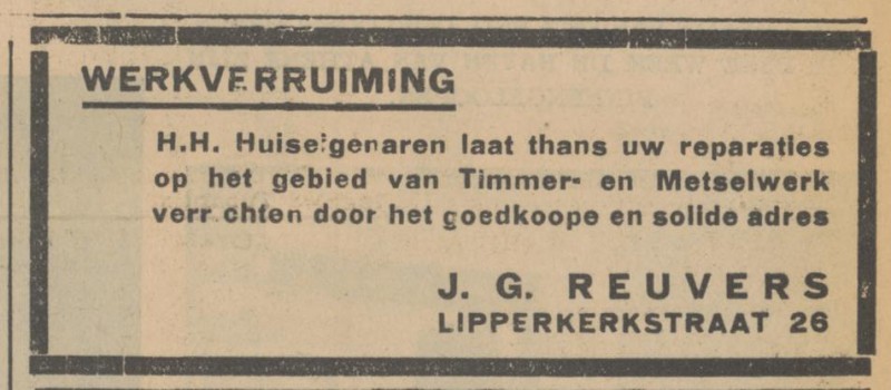 Lipperkerkstraat 26 J.G. Reuvers Timmer- en Metselwerk advertentie Tubantia 11-1-1936.jpg