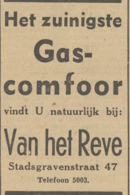 Stadsgravenstraat 47 Van het Reve advertentie Tubantia 17-12-1940.jpg