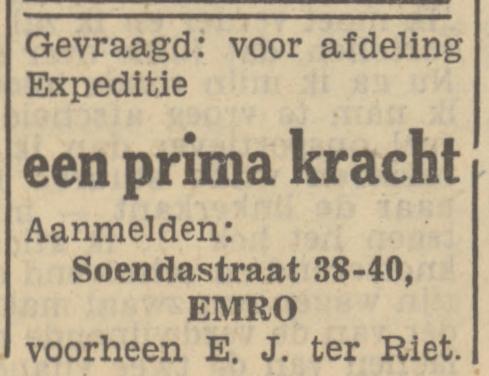 Soendastraat 38-40 EMRO voorheen E.J. ter Riet advertentie Tubantia 8-10-1948.jpg