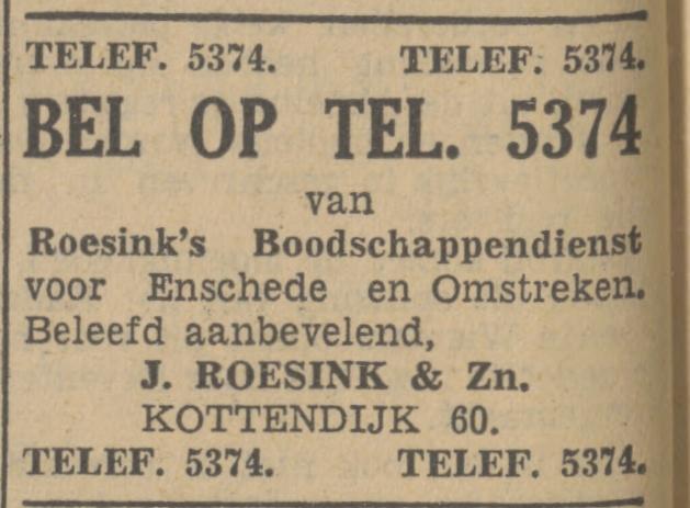 Kottendijk 60 J. Roesink advertentie Tubantia 30-11-1940.jpg
