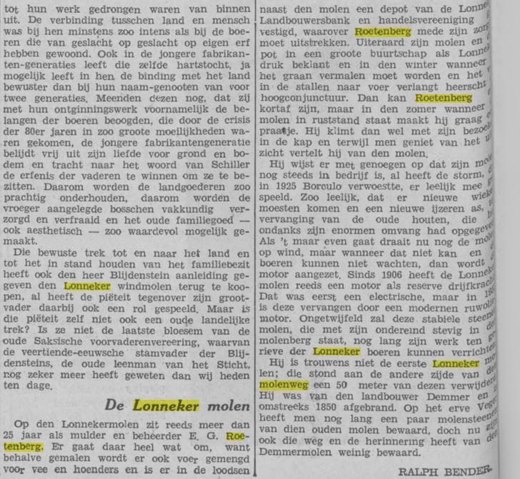 Molenweg Lonneker E.G. Roetenberg molenaar krantenbericht De Tijd 8-1-1939.jpg