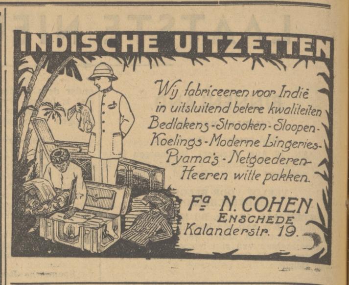 Kalanderstraat 19 Fa. N. Cohen advertentie Tubantia 12-8-1936.jpg