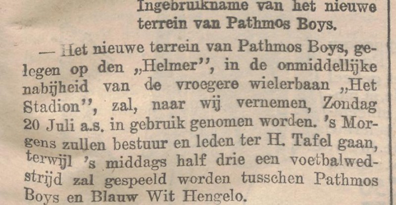 Pathmos Boys op het Helmer. krantenbericht Overijsselsch dagblad 12-7-1930.jpg