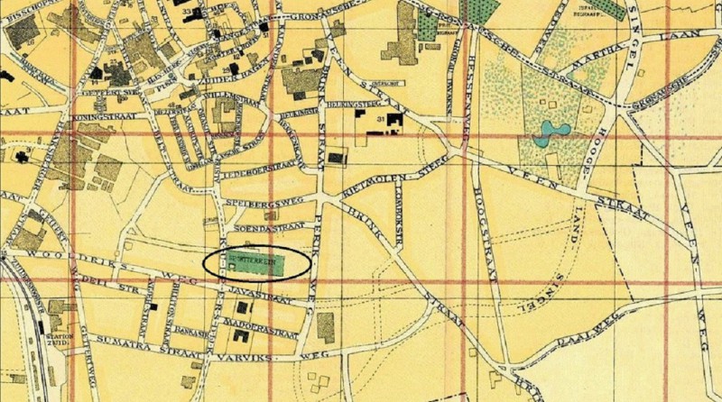Kuipersdijk Sportterrein tussen Soendastraat Javasraat en Perikweg. plattegrond 1923.jpg