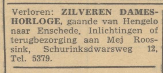 Schrinksdwarsweg 12 Mej. Roossink advertentie De Waarheid 17-8-1945.jpg