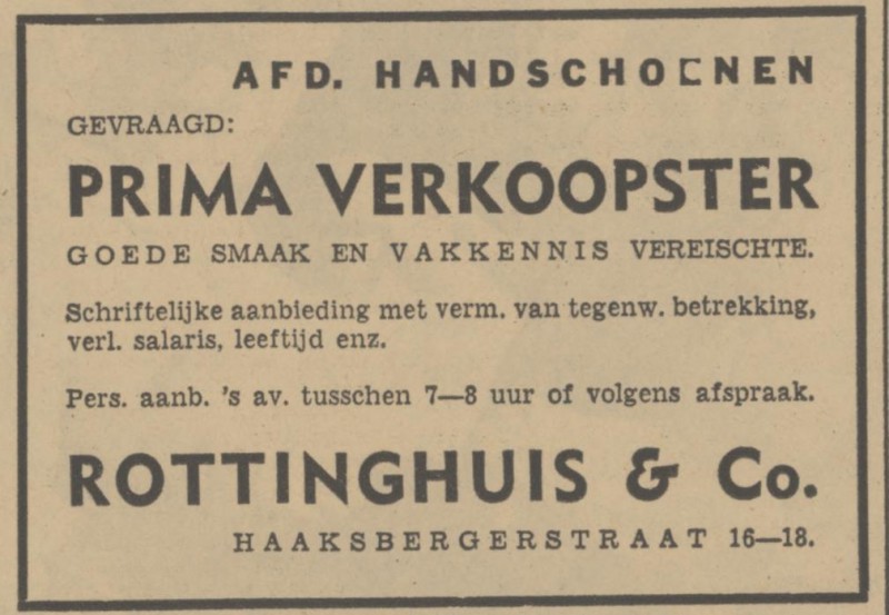 Haaksbergerstraat 16-18 Rottinghuis en Co. advertentie Tubantia 5-6-1940.jpg